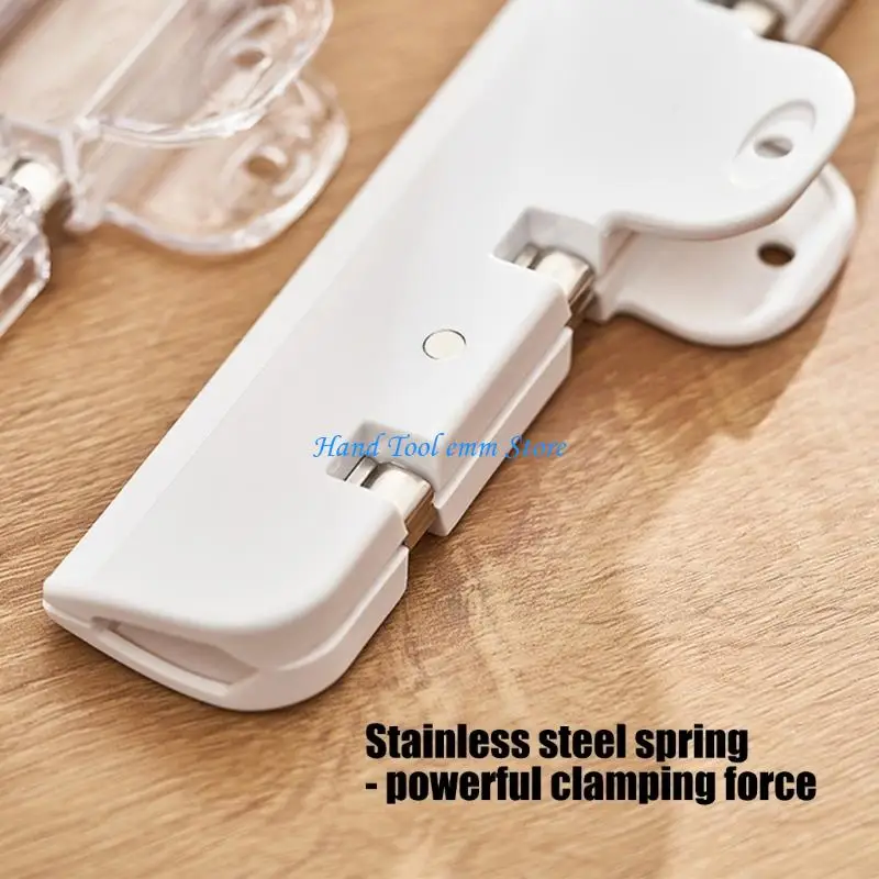 H37F 22cm Long Tail Paper Clips Multipurpose Plastic Document Clamps Refrigerator Clips for File Organizing
H37F 22cm Long Tail Paper Clips Multipurpose Plastic Document Clamps Refrigerator Clips for File Organizing