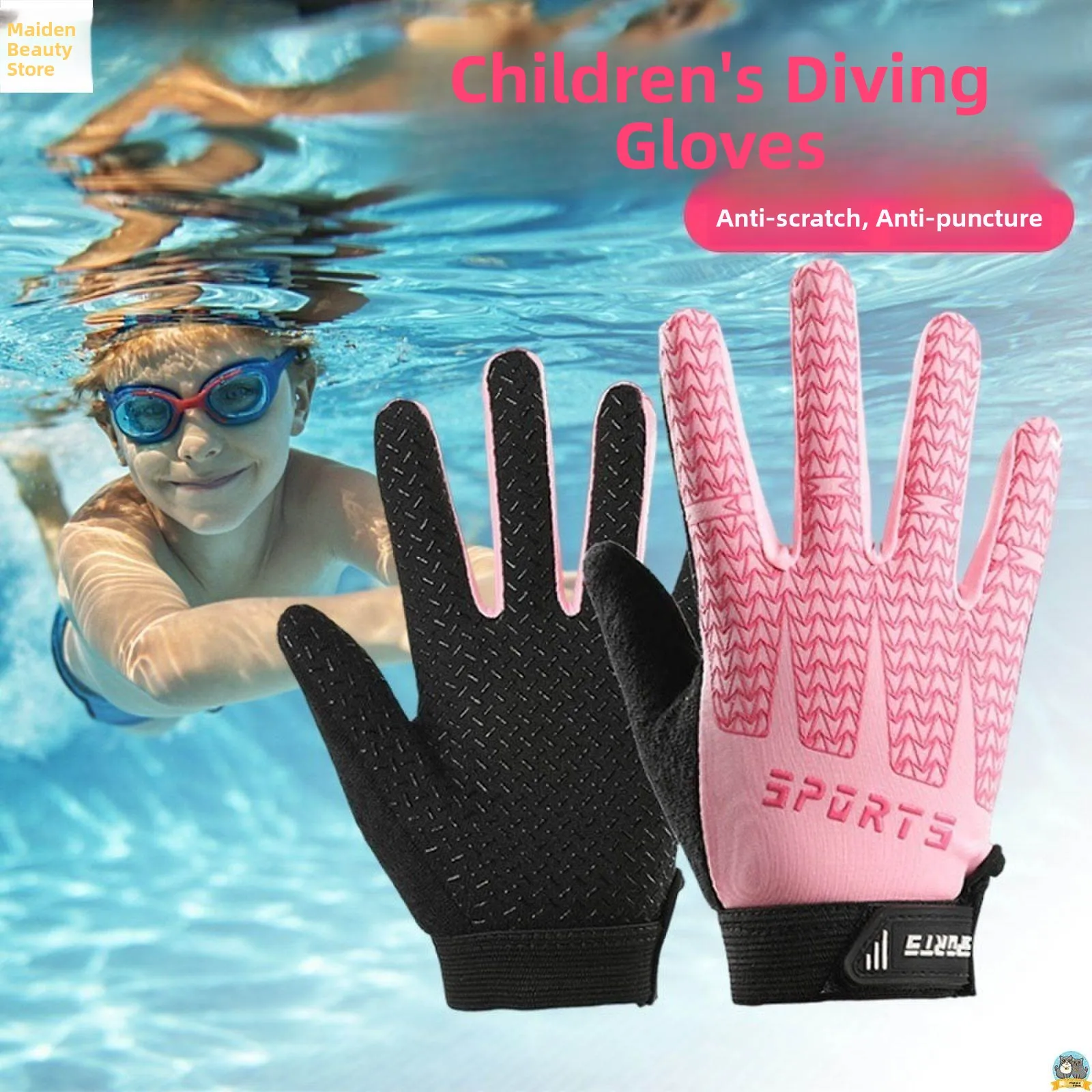 Diving Children's Snorkeling Gloves Full Finger Sunscreen Gillnetting Anti-Cut Wear Resistant Swimming Special Gloves
Diving Children's Snorkeling Gloves Full Finger Sunscreen Gillnetting Anti-Cut Wear Resistant Swimming Special Gloves