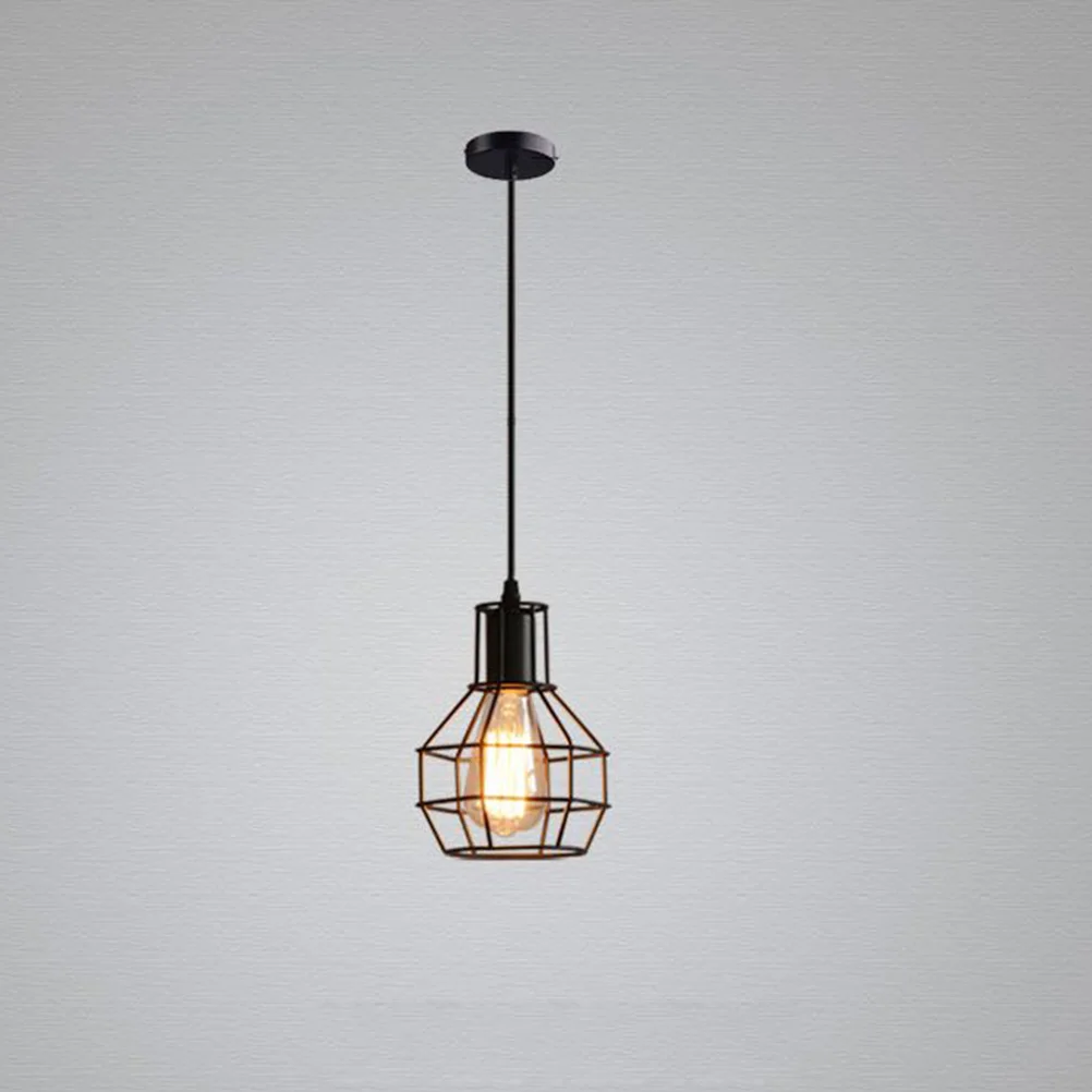 Wrought Iron Lighting Black Metal Pendant Pendant Light Lamp Vintage Modern Chandelier Lighting Style Home Decoration
Wrought Iron Lighting Black Metal Pendant Pendant Light Lamp Vintage Modern Chandelier Lighting Style Home Decoration