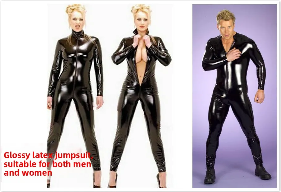 Сексуальный кожаный комбинезон для ночного клуба, облегающий сценический костюм, большой размер, цельный кожаный костюм с росписью для мужчин...
Сексуальный кожаный комбинезон для ночного клуба, облегающий сценический костюм, большой размер, цельный кожаный костюм с росписью для мужчин...