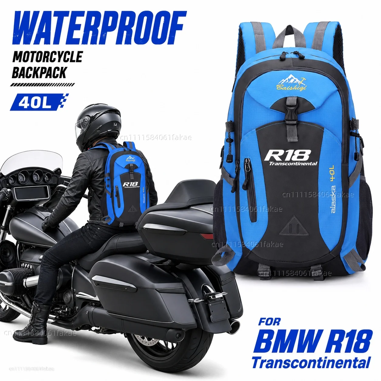 FOR BMW R18 Transcontinental 2020-2026 Motorcycle Backpack 40L Waterproof Travel Backpack Outdoor Hiking Camping Daypack
FOR BMW R18 Transcontinental 2020-2026 Motorcycle Backpack 40L Waterproof Travel Backpack Outdoor Hiking Camping Daypack