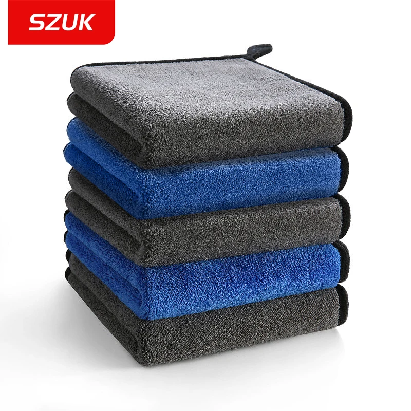 Microfiber Cleaning Towel Thicken Soft Drying Cloth Car Body Washing Towels Double Layer Clean Rags 30/60cm
Microfiber Cleaning Towel Thicken Soft Drying Cloth Car Body Washing Towels Double Layer Clean Rags 30/60cm