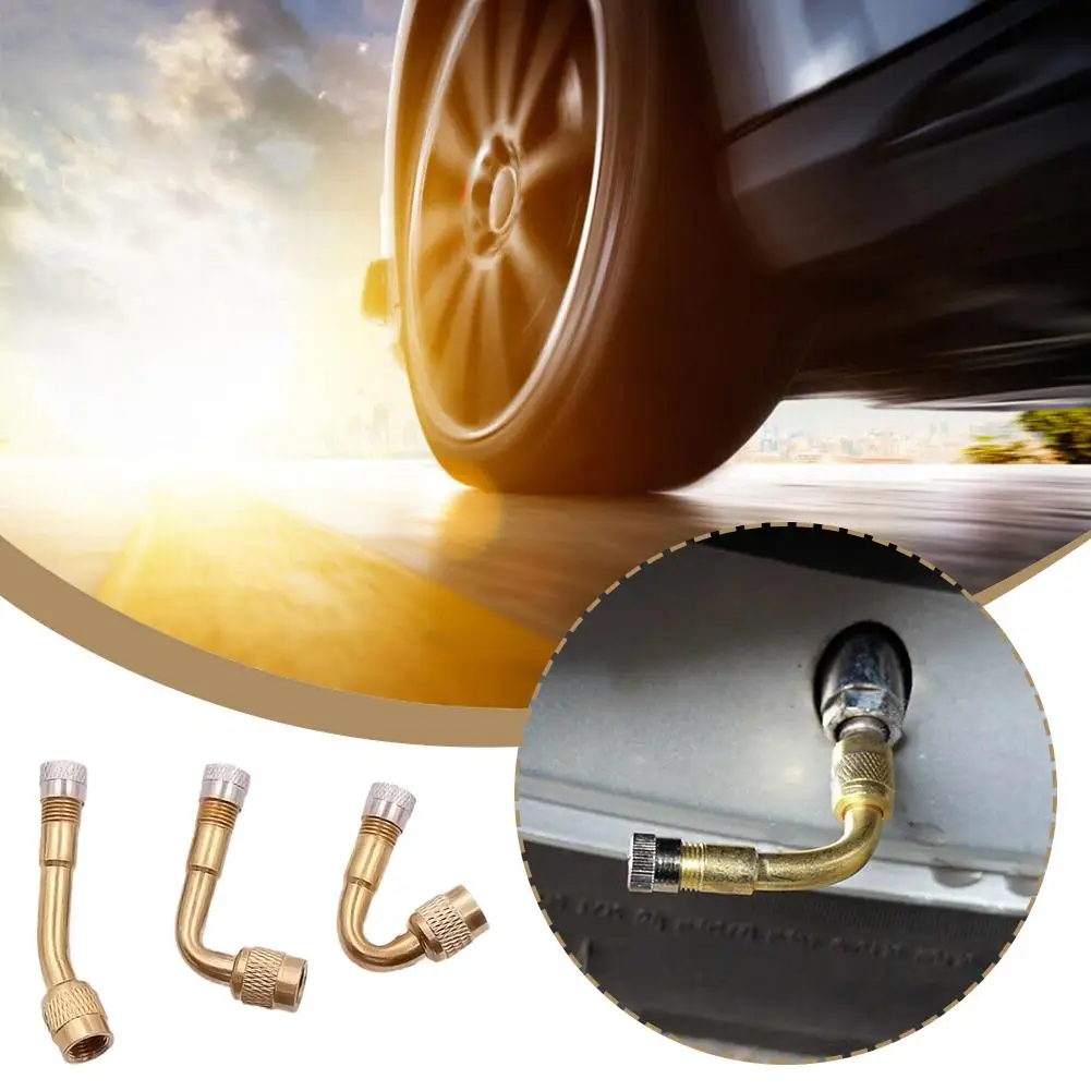 Brass Pneumatic Tire Valve Stem with Extended Adapter Is Suitable for Elbow Auto and Motorcycle Parts 45/90/135 Degree Angl S2Y8
Brass Pneumatic Tire Valve Stem with Extended Adapter Is Suitable for Elbow Auto and Motorcycle Parts 45/90/135 Degree Angl S2Y8