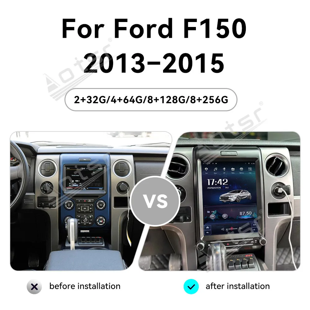 12.1'' Android 13 for Ford F150 13-15 Touch Car Screen Navigation Apple Carplay Car Radio DSP BT Multimedia Player 4G GPS DIN
12.1'' Android 13 for Ford F150 13-15 Touch Car Screen Navigation Apple Carplay Car Radio DSP BT Multimedia Player 4G GPS DIN