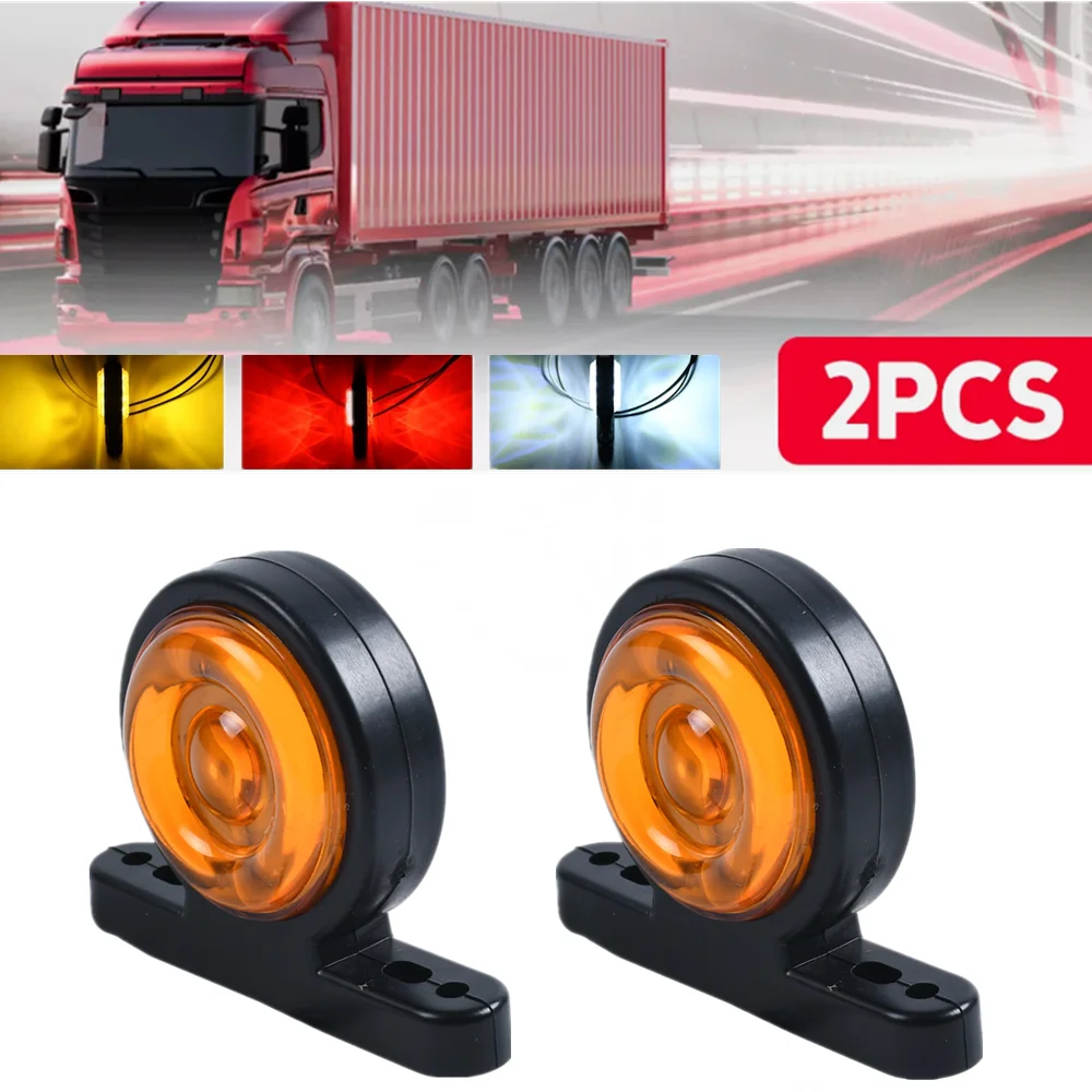 2PCS Side Rubber Led Marker Lights Trailer Truck Lorry Camper Outline 12-24v Side Light Truck LED Indicator Signal Car Lamp
2PCS Side Rubber Led Marker Lights Trailer Truck Lorry Camper Outline 12-24v Side Light Truck LED Indicator Signal Car Lamp