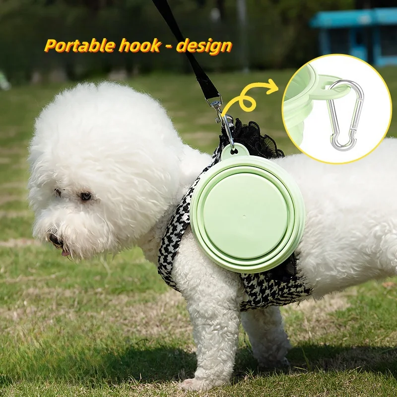 Foldable Silicone Outdoor Dog Cat Bowls Portable Travel Pet Folding Collapsible Silicone Dog Puppy Bowl
Foldable Silicone Outdoor Dog Cat Bowls Portable Travel Pet Folding Collapsible Silicone Dog Puppy Bowl