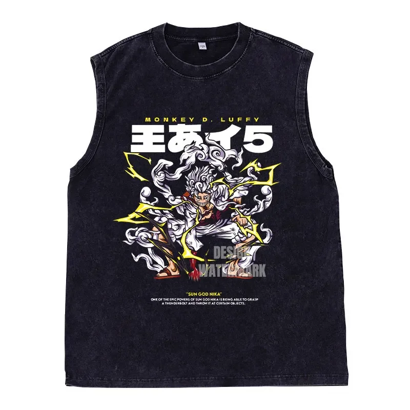 Bandai One Piece Anime L-Luffy T Shirt for Men Tank Tops Manga Vintage Washed Vest Harajuku Zoro Sanji Robin Chopper 100% Cotton
Bandai One Piece Anime L-Luffy T Shirt for Men Tank Tops Manga Vintage Washed Vest Harajuku Zoro Sanji Robin Chopper 100% Cotton