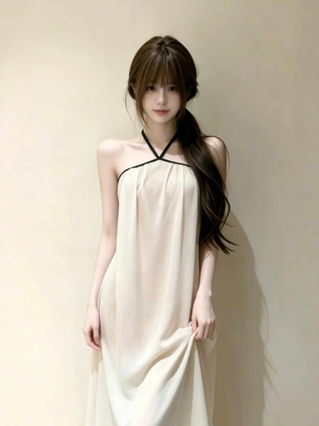 Unique Beautiful Off-Shoulder Strap Dress Fairy Skirt Loose Fit Summer Cotton Casual Elegant City Walk Wedding Party Wear
Unique Beautiful Off-Shoulder Strap Dress Fairy Skirt Loose Fit Summer Cotton Casual Elegant City Walk Wedding Party Wear