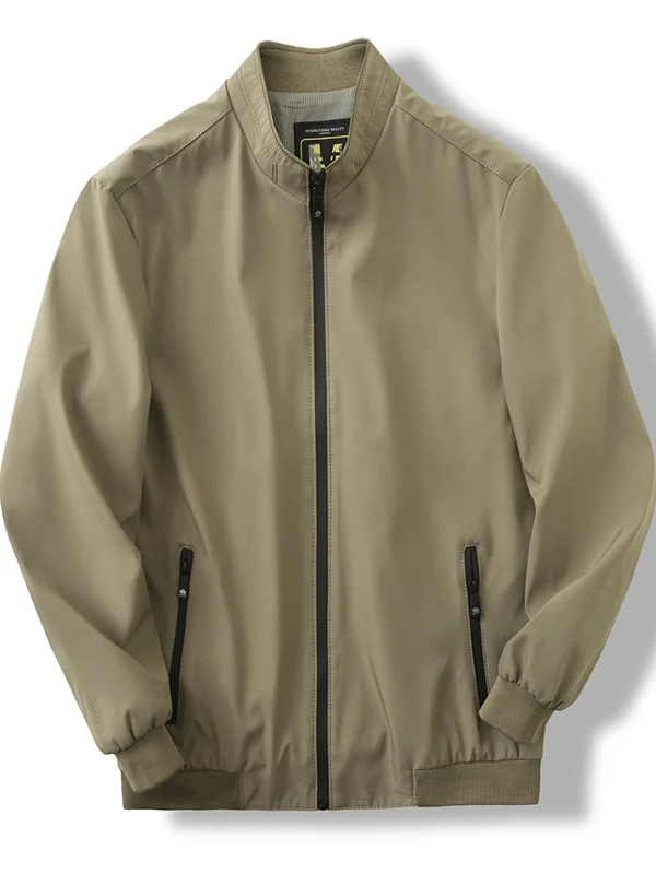 Versatile Comfortable Breathable Men's Busin Casual Jaet Outerwear Sli Commuting Simple Design Spring Autumn Wear
Versatile Comfortable Breathable Men's Busin Casual Jaet Outerwear Sli Commuting Simple Design Spring Autumn Wear