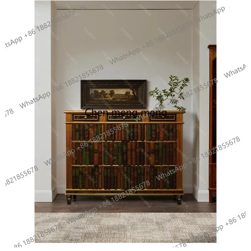 K153 Декоративный шкаф для прихожей во французском стиле, из массива дерева, ручная роспись, новый китайский стиль, ручная роспись, тумба для хранения.
K153 Декоративный шкаф для прихожей во французском стиле, из массива дерева, ручная роспись, новый китайский стиль, ручная роспись, тумба для хранения.