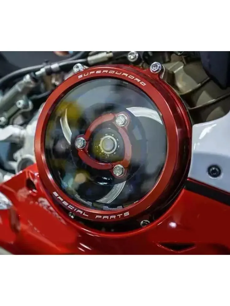 Motorcycle Parts Racing Clear Clutch Cover Protective Fit For Ducati Panigale 1199 / 1199S / 1199R / 1199SL (2012-2017)
Motorcycle Parts Racing Clear Clutch Cover Protective Fit For Ducati Panigale 1199 / 1199S / 1199R / 1199SL (2012-2017)