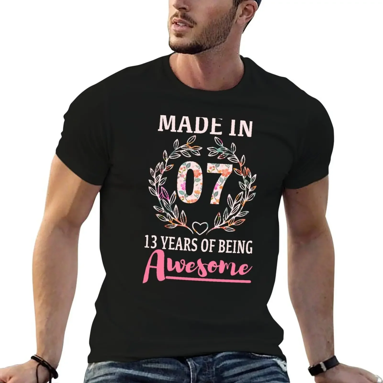 13 Year Old Girl Gifts For 13th Birthday Gift Born In 2007 T-Shirt rapper graphic tees shirts graphic tee blacks men t shirt
13 Year Old Girl Gifts For 13th Birthday Gift Born In 2007 T-Shirt rapper graphic tees shirts graphic tee blacks men t shirt