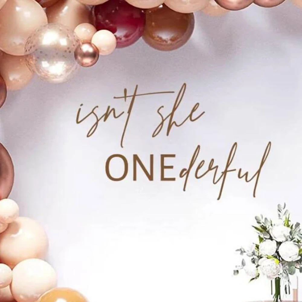 Isn't She ONEderful First Birthday Party Wall Sticker Decal Birthday One Year Old Boy Girl Baby Nursery Kids Room Decor
Isn't She ONEderful First Birthday Party Wall Sticker Decal Birthday One Year Old Boy Girl Baby Nursery Kids Room Decor