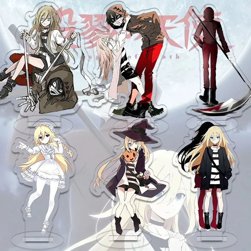 Angels of Death Acrylic Stand Rachel Gardner Zack Isaac Foster Anime Character Acrylic Figure Desk Ornament for Fans Gift
Angels of Death Acrylic Stand Rachel Gardner Zack Isaac Foster Anime Character Acrylic Figure Desk Ornament for Fans Gift