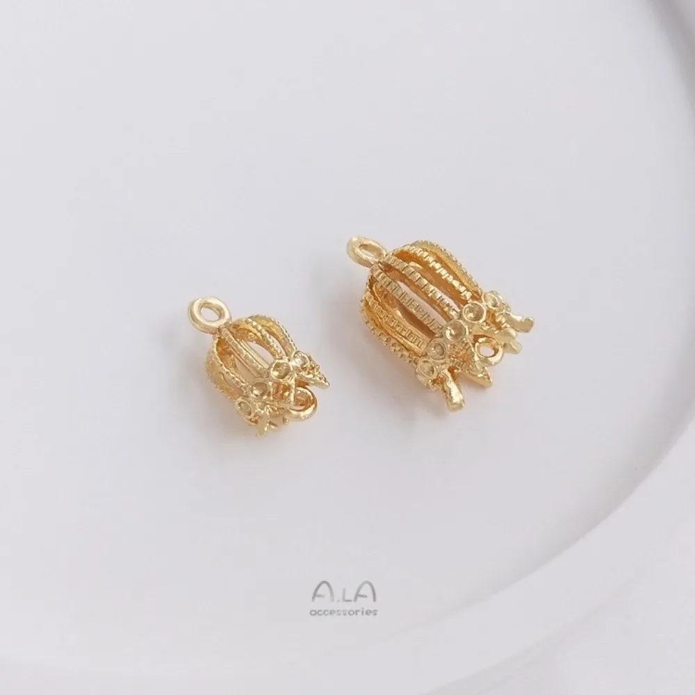 1 шт., медные подвески, 14-каратное золото, цветочная шляпа с бахромой, серьги в виде птичьей клетки, подвесные серьги для ушей, сделай сам, заколка ручной работы, материал, головной убор, шаг
1 шт., медные подвески, 14-каратное золото, цветочная шляпа с бахромой, серьги в виде птичьей клетки, подвесные серьги для ушей, сделай сам, заколка ручной работы, материал, головной убор, шаг