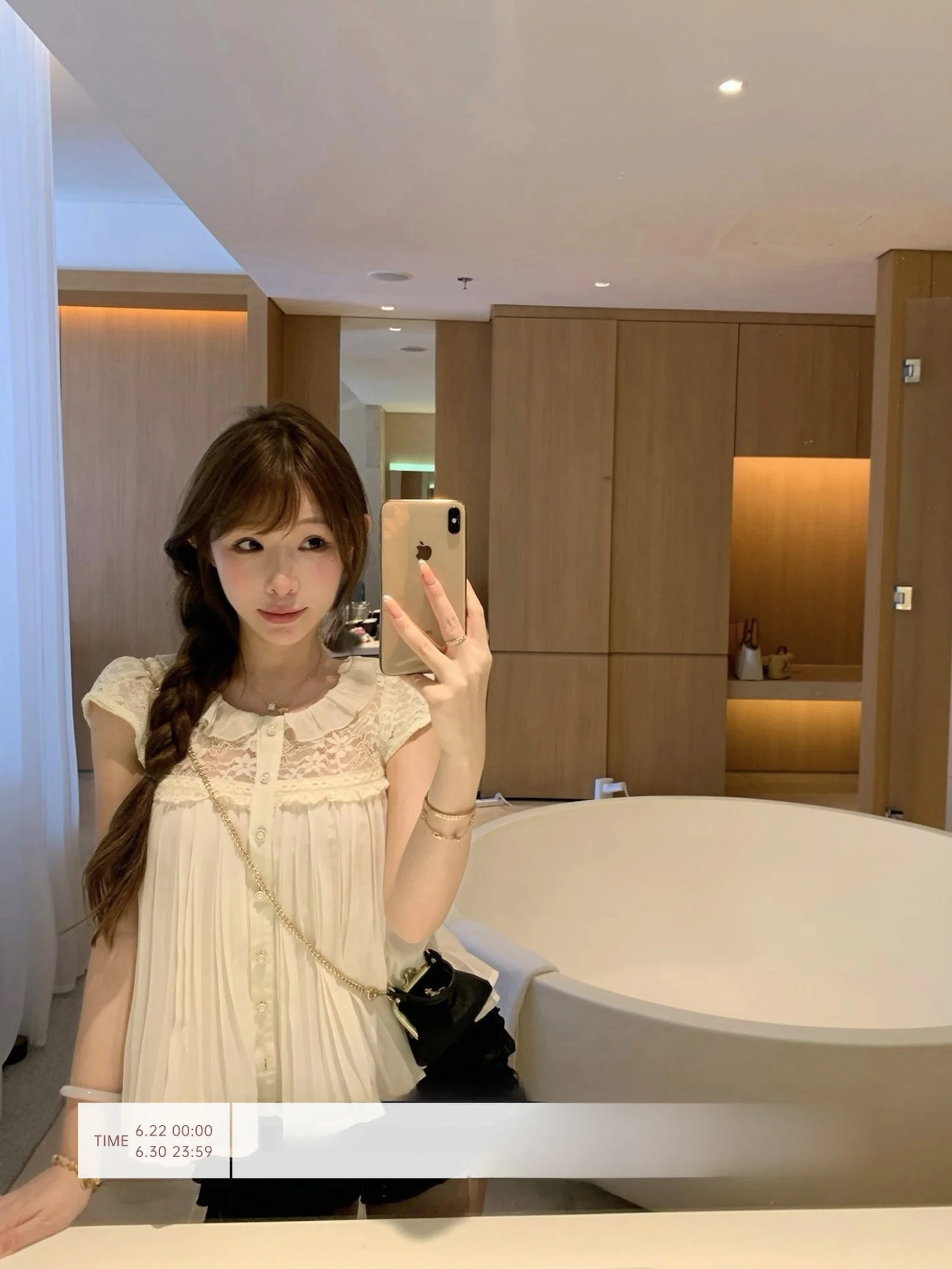 Lukira Black Lace Trim Silk Shirt Women Spring Summer Short Sleeve Doll Collar Breathable Polyester Fiber Casual Shirt
Lukira Black Lace Trim Silk Shirt Women Spring Summer Short Sleeve Doll Collar Breathable Polyester Fiber Casual Shirt
