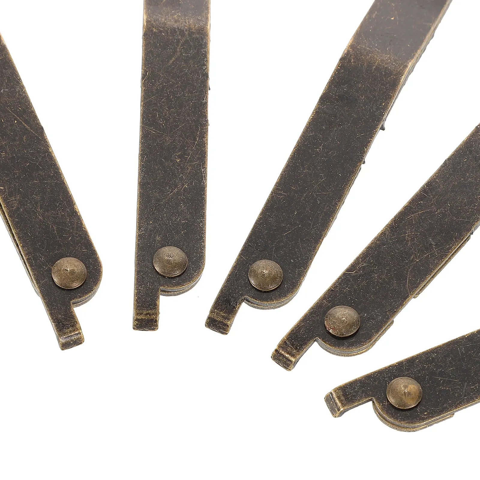 10pcs Inner Hinges Box Hinges for Wooden Box Small Metal Decorative Vintage Packing Cabinet Jewelry Smooth Closing Durability
10pcs Inner Hinges Box Hinges for Wooden Box Small Metal Decorative Vintage Packing Cabinet Jewelry Smooth Closing Durability