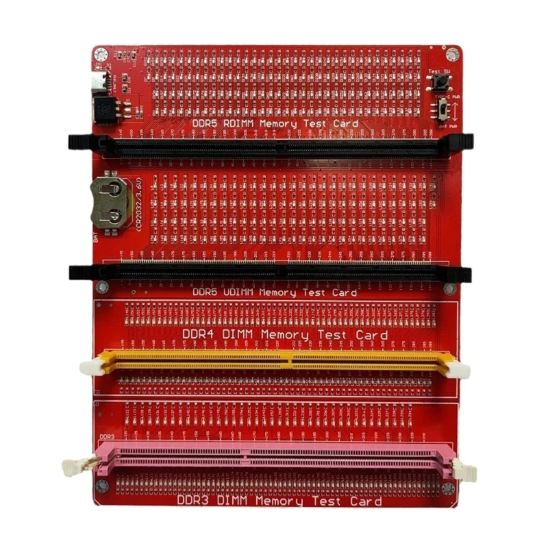 DDR3 DDR4 DDR5 UDIMM RDIMM Memory Diagnostic Tester Tool For Desktop Servers Repair
DDR3 DDR4 DDR5 UDIMM RDIMM Memory Diagnostic Tester Tool For Desktop Servers Repair