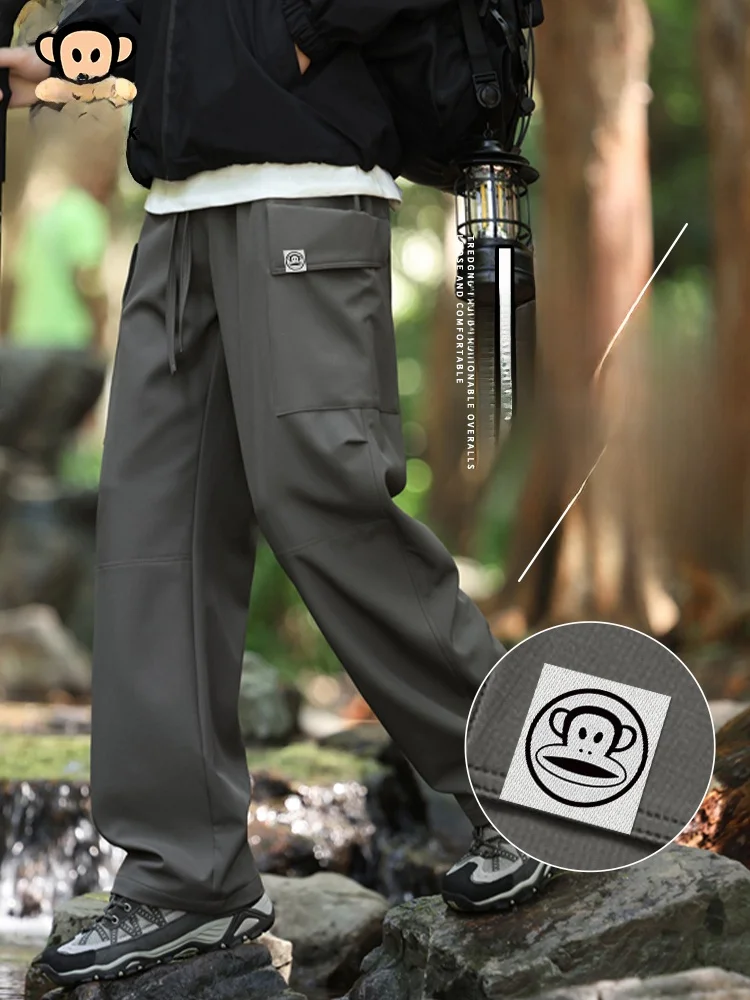 Мужские рабочие брюки PaulFrank для активного отдыха, свободные прямые повседневные брюки, осенняя новинка, дышащие, из полиэфирного волокна, с множеством карманов
Мужские рабочие брюки PaulFrank для активного отдыха, свободные прямые повседневные брюки, осенняя новинка, дышащие, из полиэфирного волокна, с множеством карманов