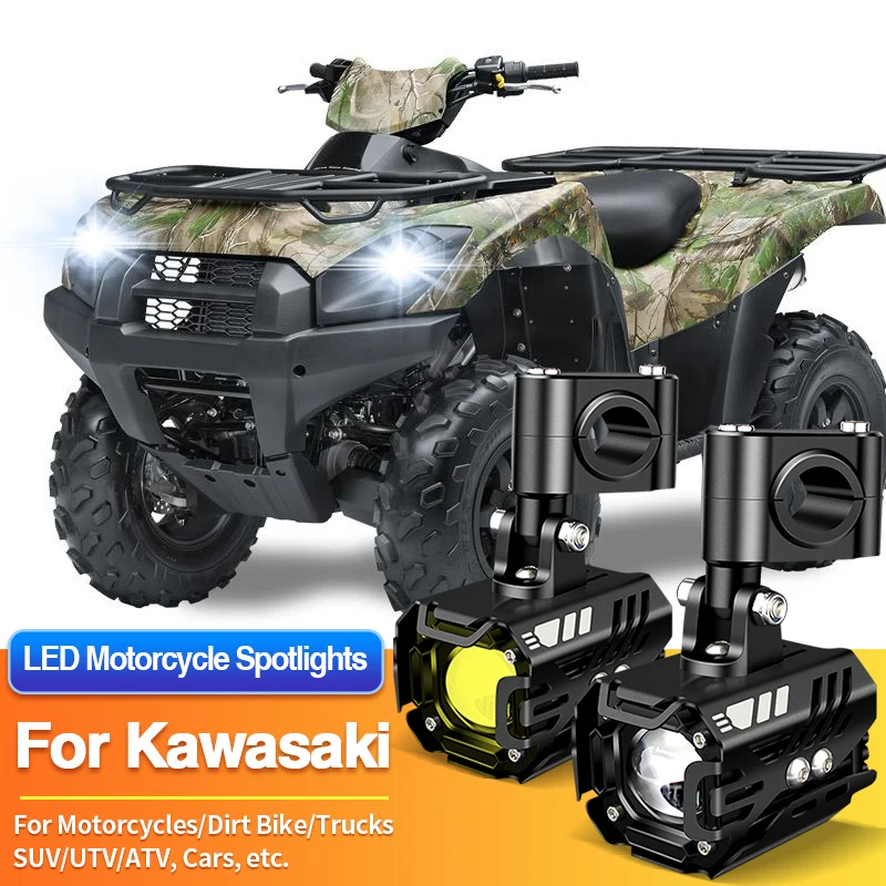 1/2PCS LED Motorcycles Headlight 2-Color Spotlight Truck Car ATV for Kawasaki Mule 4000/4010/PRODX/PRODXT/PROFX/PROFXR/PROFXT
1/2PCS LED Motorcycles Headlight 2-Color Spotlight Truck Car ATV for Kawasaki Mule 4000/4010/PRODX/PRODXT/PROFX/PROFXR/PROFXT