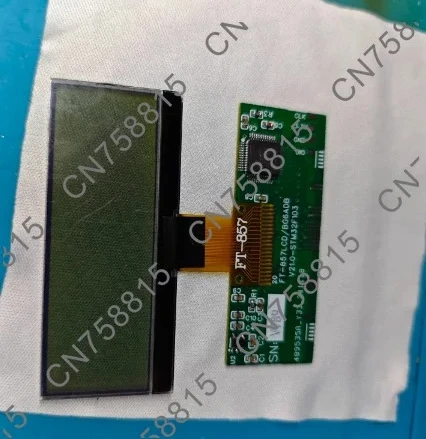FT-857/D LCD open mold custom replacement screen,Ten drivers after display, full display.
FT-857/D LCD open mold custom replacement screen,Ten drivers after display, full display.