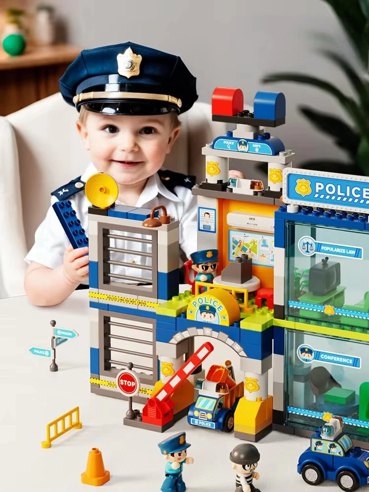 Felmer Large Building Blocks for Toddlers 1-5: Police & Fire Truck Toys, City Series STEM Learning Gift for Boys and Girls
Felmer Large Building Blocks for Toddlers 1-5: Police & Fire Truck Toys, City Series STEM Learning Gift for Boys and Girls