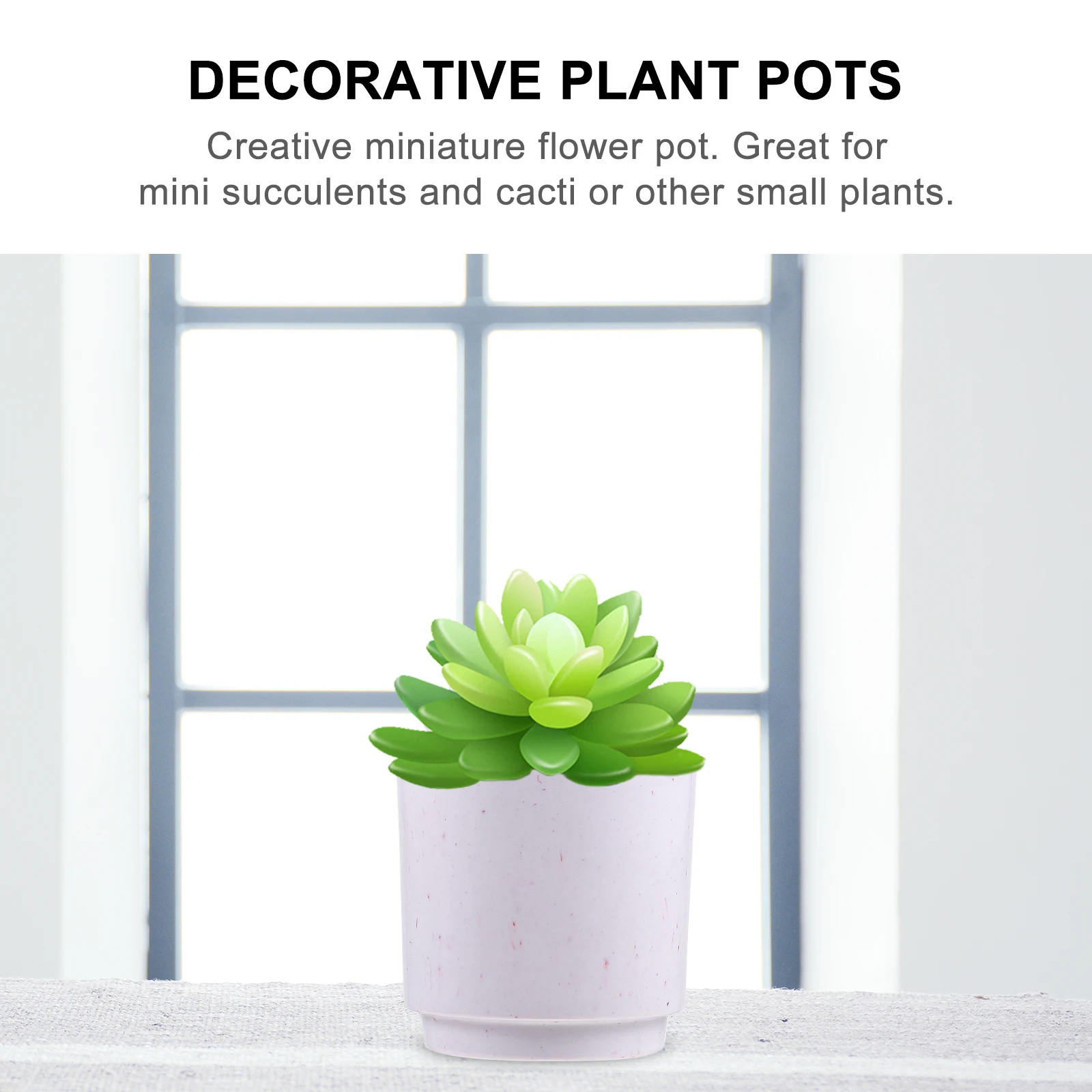 3 Pcs Mini Containers Biodegradable Flower Pot Plant Fibres Decor Office Garden Holder Durable Stylish Succulent
3 Pcs Mini Containers Biodegradable Flower Pot Plant Fibres Decor Office Garden Holder Durable Stylish Succulent