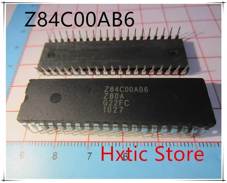 10PCS/LOT Z84C00AB6 Z80A CPU DIP-40
10PCS/LOT Z84C00AB6 Z80A CPU DIP-40