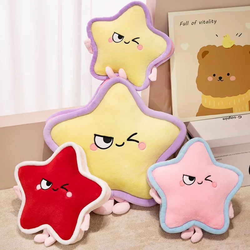 40cm Five Pointed Star Plush Pillow Stuffed Cushion Squishy Sofa Cushion Adorably Home Decor Toys Creative Birthday Gifts
40cm Five Pointed Star Plush Pillow Stuffed Cushion Squishy Sofa Cushion Adorably Home Decor Toys Creative Birthday Gifts