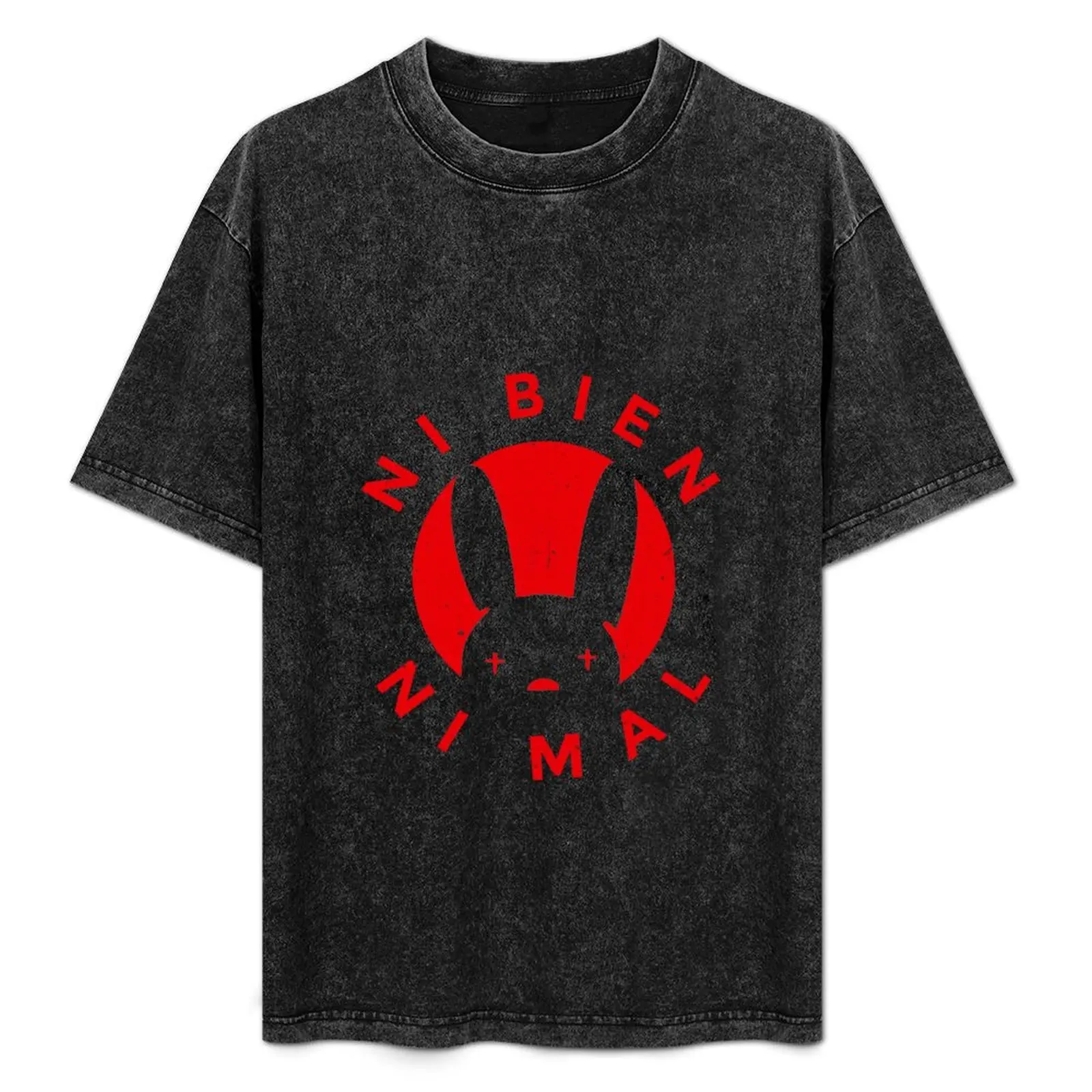 Ni Bien Ni Mal T-Shirt Casual Fashion Short Sleeve Cotton T-Shirt
Ni Bien Ni Mal T-Shirt Casual Fashion Short Sleeve Cotton T-Shirt