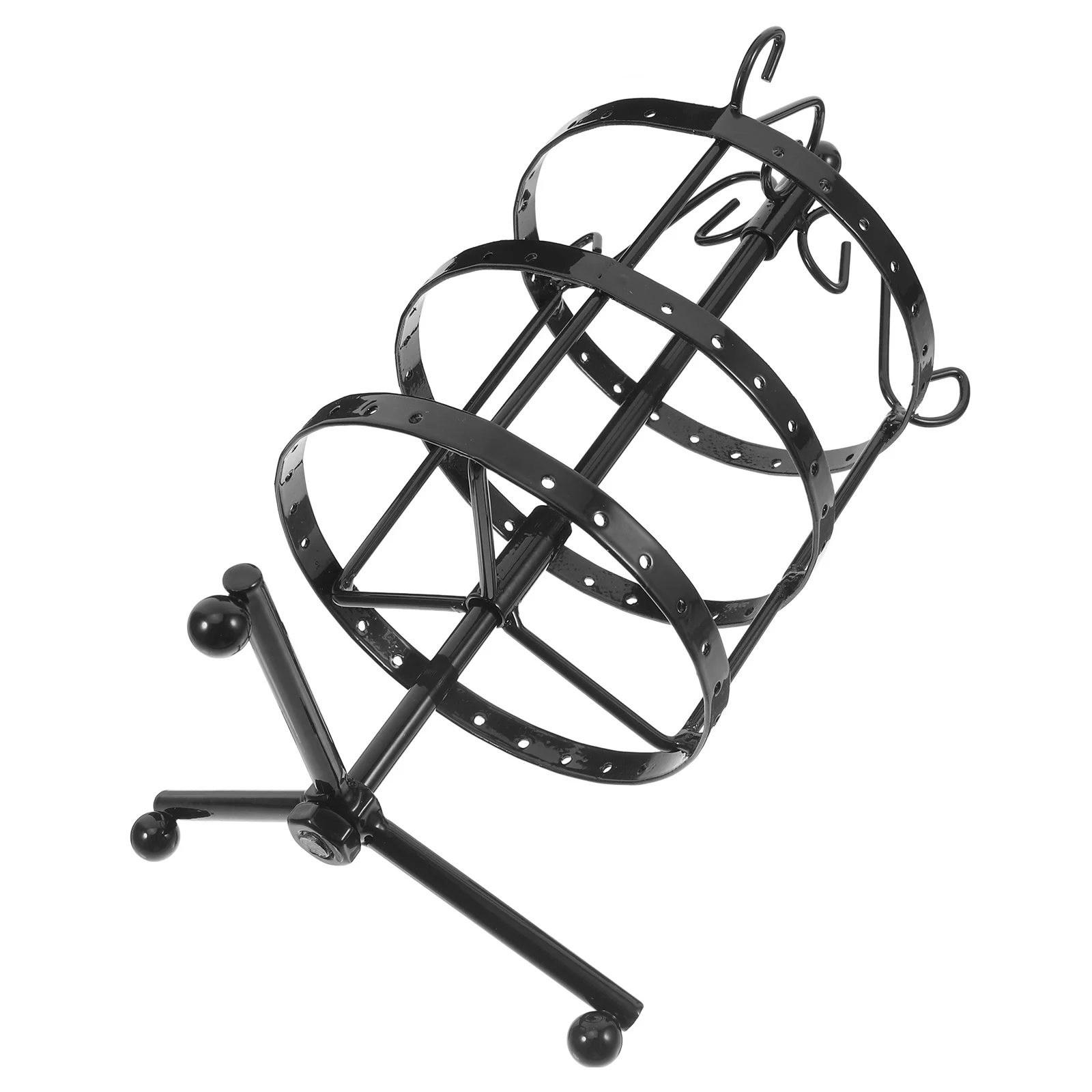 3 Tier Rotating Earrings Holder Rack Metal Jewelry Organizer Stand for Earrings Bracelets Necklaces Ring Display Organizer
3 Tier Rotating Earrings Holder Rack Metal Jewelry Organizer Stand for Earrings Bracelets Necklaces Ring Display Organizer