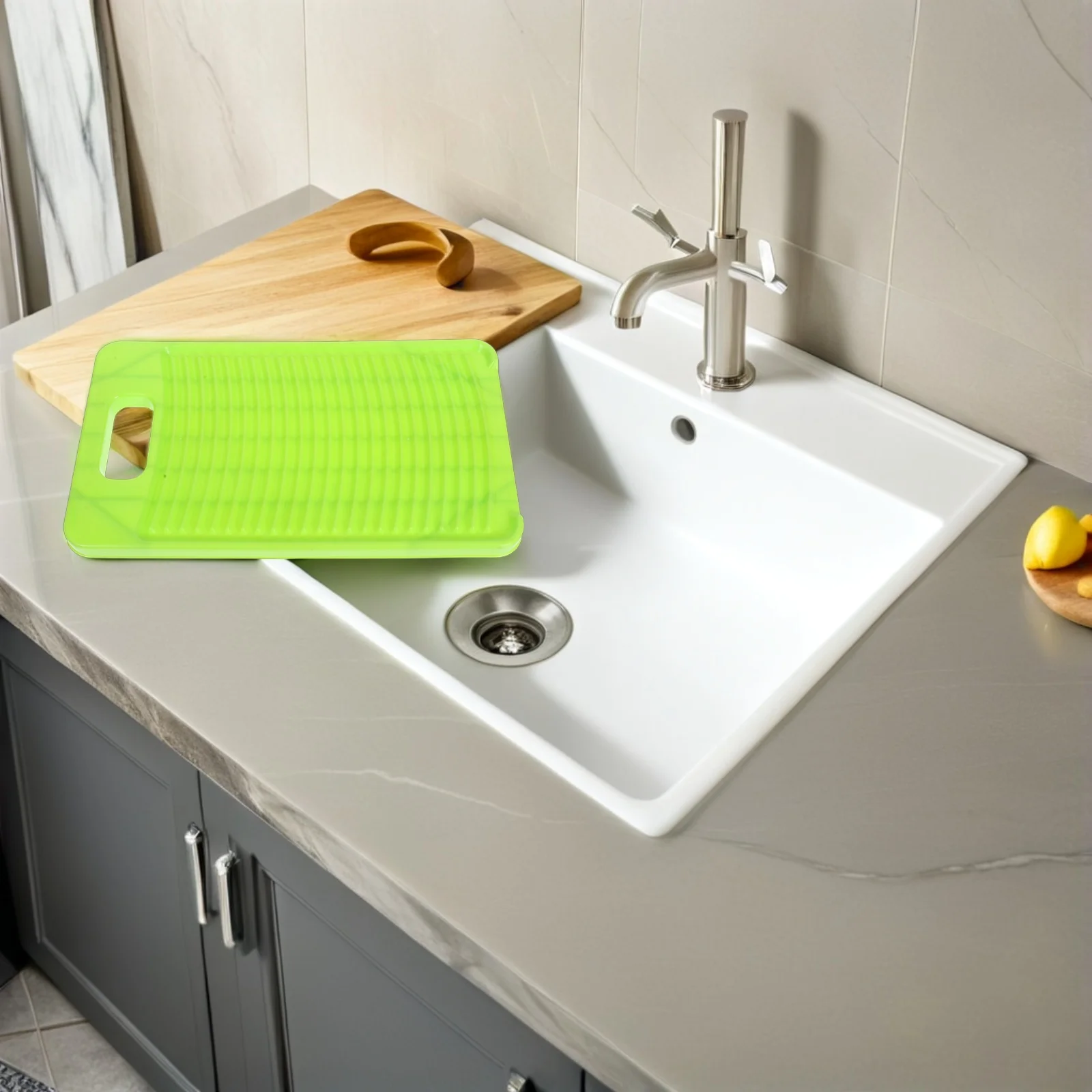 Plastic Washboard Durable Mini Scrubber Corrugated Hand Laundry Board Save Water Electricity Cleaning Supplies
Plastic Washboard Durable Mini Scrubber Corrugated Hand Laundry Board Save Water Electricity Cleaning Supplies