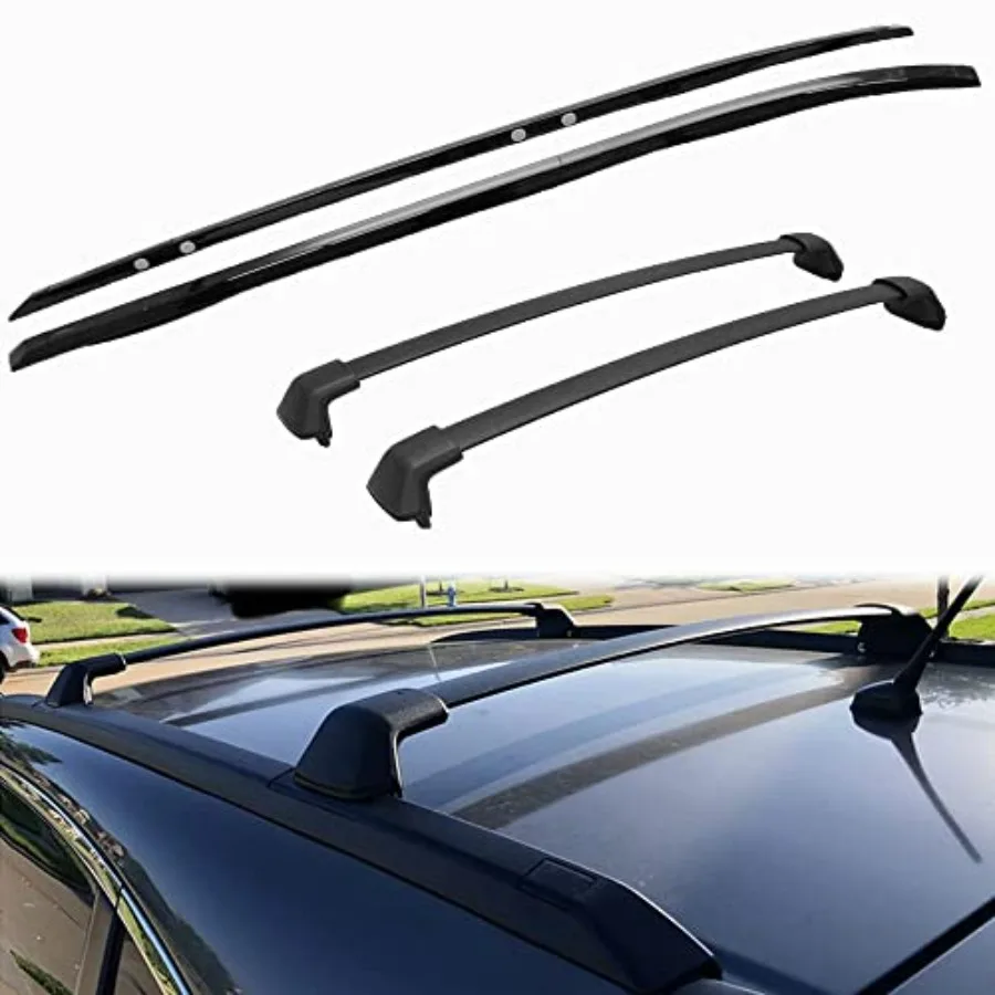 4Pcs Side Rails + Cross Bars for 2012-2016 Honda CRV CR-V OE Style Roof Rack Luggage Carrier Black
4Pcs Side Rails + Cross Bars for 2012-2016 Honda CRV CR-V OE Style Roof Rack Luggage Carrier Black