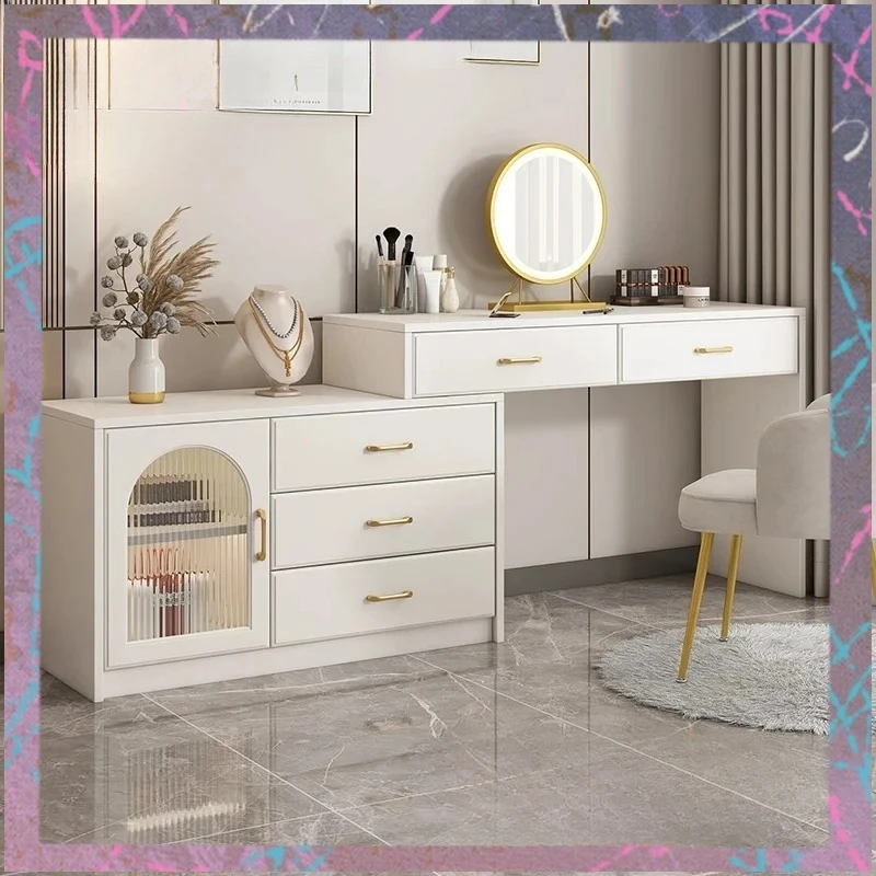 Y Современный дизайн Комод Ящики Роскошное эстетическое зеркало для хранения Туалетный столик Спальня
Y Современный дизайн Комод Ящики Роскошное эстетическое зеркало для хранения Туалетный столик Спальня