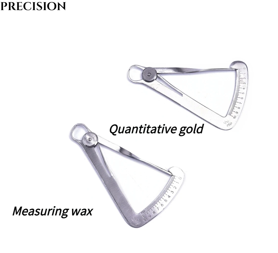 Dental Stainless Steel Measuring Caliper Metal Vernier Measuring Laboratory Wax Thickness Measuring Ruler Dental Tool Dentist
Dental Stainless Steel Measuring Caliper Metal Vernier Measuring Laboratory Wax Thickness Measuring Ruler Dental Tool Dentist