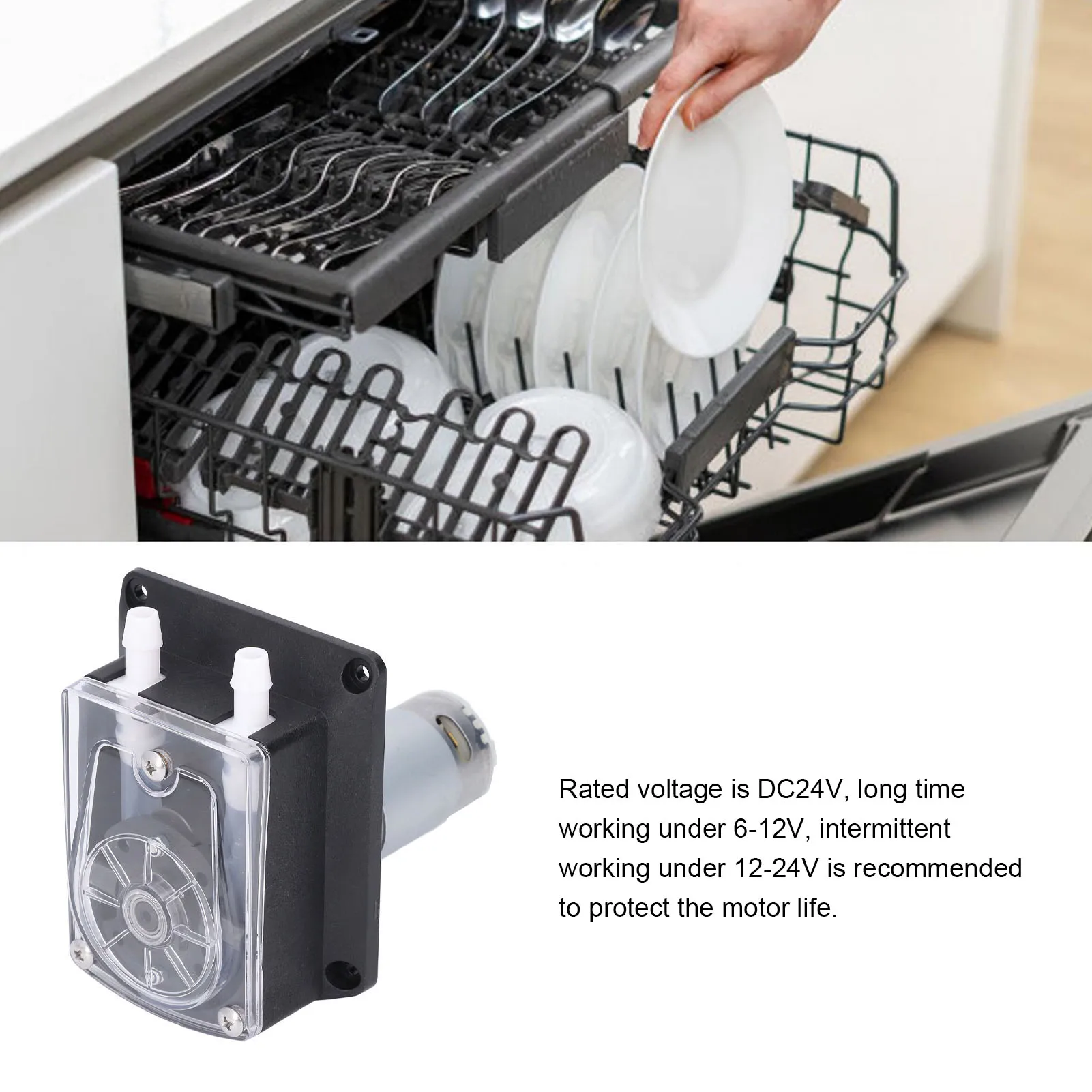 Peristaltic Pump 1500ml/min High Food Grade Double Head Industrial Peristaltic Liquid Pump DC24V High Peristaltic Pump
Peristaltic Pump 1500ml/min High Food Grade Double Head Industrial Peristaltic Liquid Pump DC24V High Peristaltic Pump