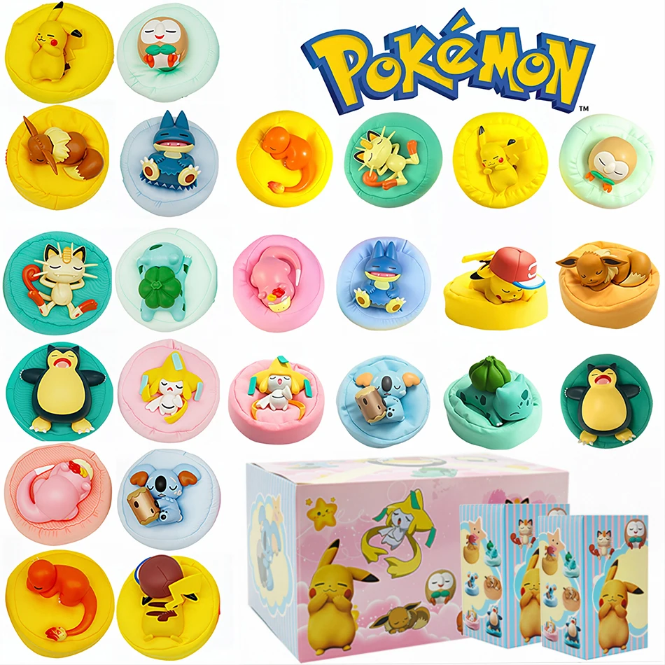 Anime Pokémon Blind Box Model Figure 1-12 Pcs Pikachu Sleep Series Interior Hand Sleeping Position Toys Gift for Sfriends
Anime Pokémon Blind Box Model Figure 1-12 Pcs Pikachu Sleep Series Interior Hand Sleeping Position Toys Gift for Sfriends