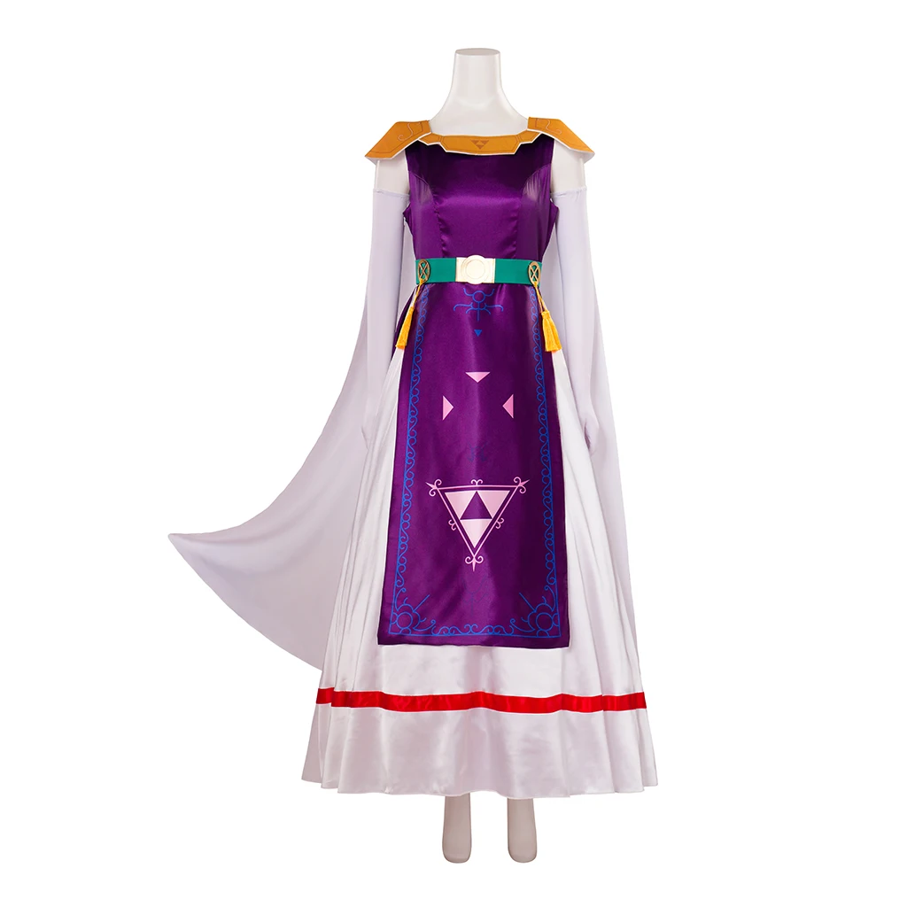 Princess Hilda Cosplay Costume Purple Suit Dress with Cloak Halloween Carnival Party Roleplay Outfits
Princess Hilda Cosplay Costume Purple Suit Dress with Cloak Halloween Carnival Party Roleplay Outfits