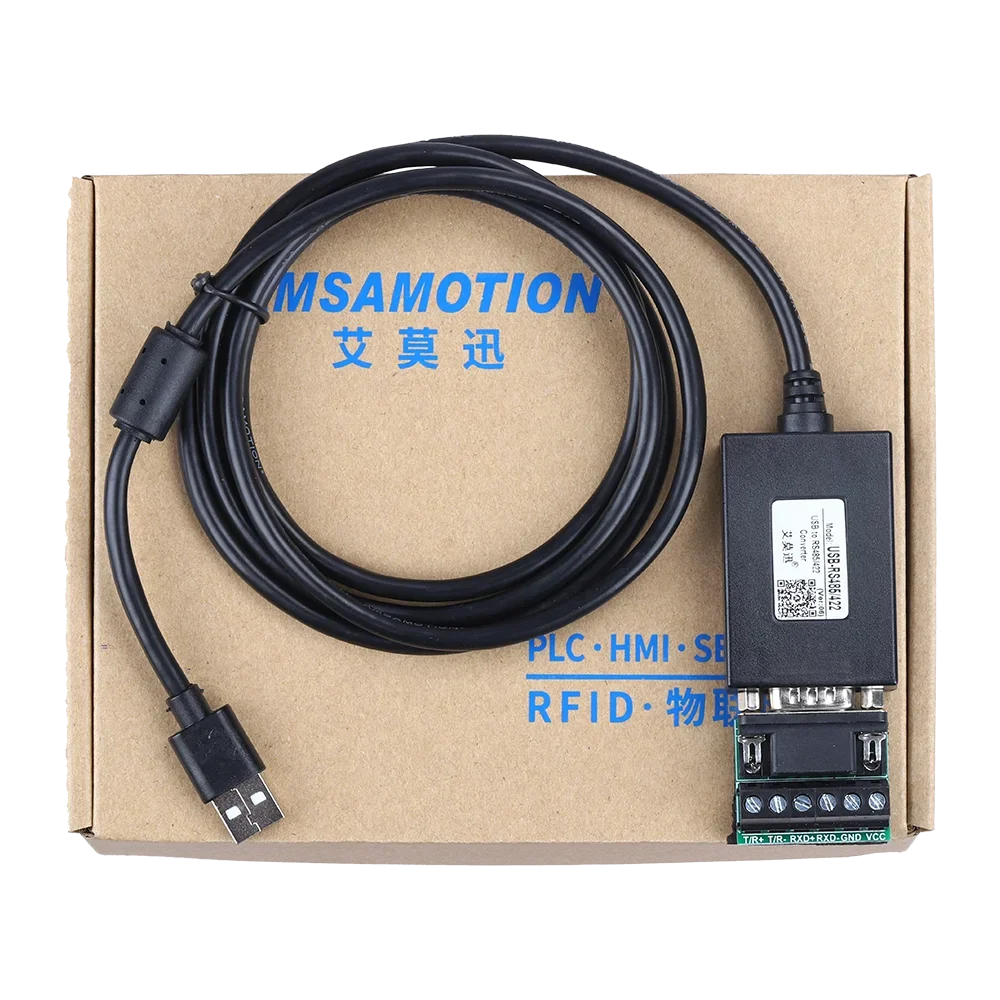 USB-RS485/422 Converter Cable USB to Serial RS485 RS422 DB9 9Pin Adapter IM1-U502 Magnetic Ring Protection
USB-RS485/422 Converter Cable USB to Serial RS485 RS422 DB9 9Pin Adapter IM1-U502 Magnetic Ring Protection