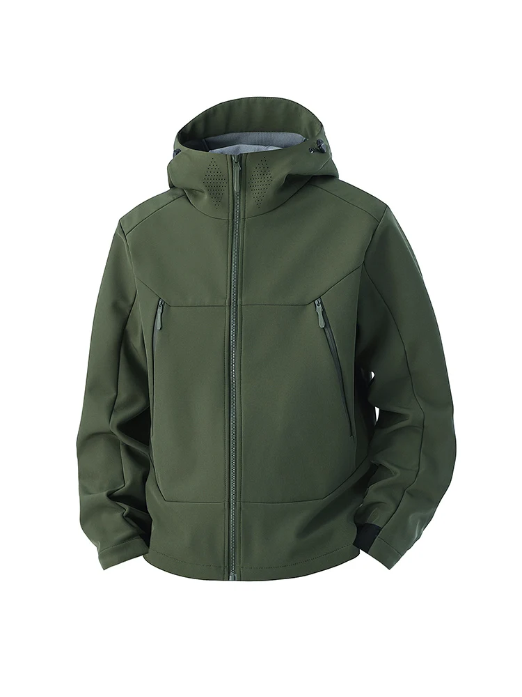 Мужская повседневная ветрозащитная куртка с капюшоном для активного отдыха и альпинизма, из полиэстера, с длинными рукавами, на молнии, с прямым низом
Мужская повседневная ветрозащитная куртка с капюшоном для активного отдыха и альпинизма, из полиэстера, с длинными рукавами, на молнии, с прямым низом