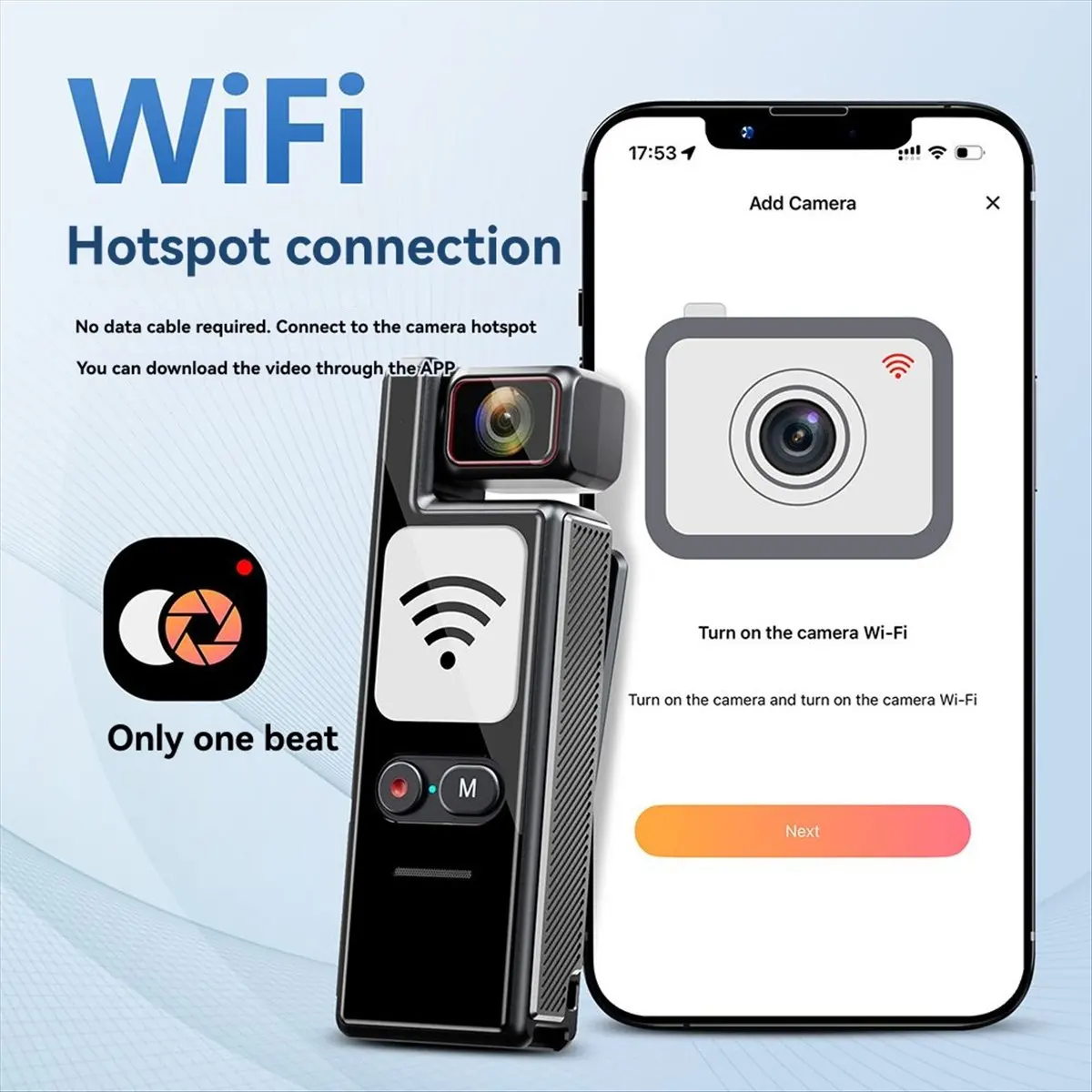 M05K WIFI HD 4K Sports Anti-Shake Night VBision Touch Action Camera Dual Battery Professional IP65 Waterproof 180° Rotatable
M05K WIFI HD 4K Sports Anti-Shake Night VBision Touch Action Camera Dual Battery Professional IP65 Waterproof 180° Rotatable