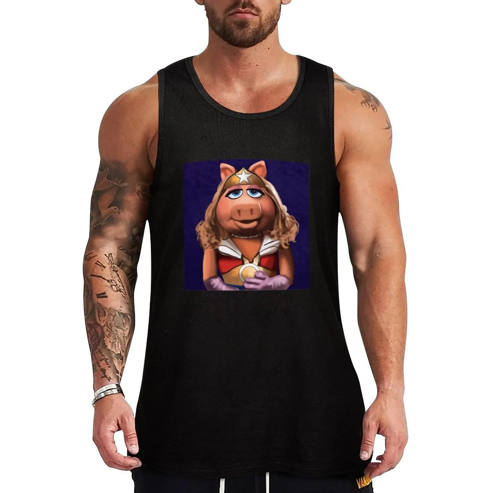 Miss Piggy Wonder Tank Top Basic Tank Top Soft Breathable Casual Daily Wear
Miss Piggy Wonder Tank Top Basic Tank Top Soft Breathable Casual Daily Wear