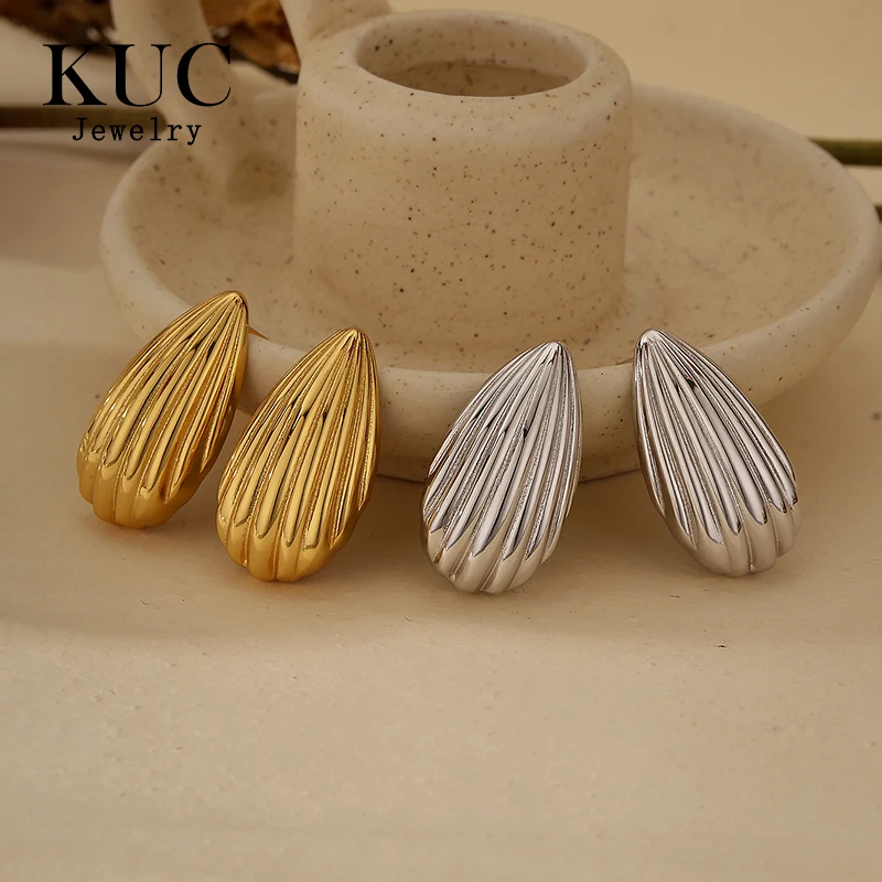 925 Sterling Silver Earrings Original Certified Striped Melon Seed Stud Earrings For Women Luxury Jewelry Gold Earrings
925 Sterling Silver Earrings Original Certified Striped Melon Seed Stud Earrings For Women Luxury Jewelry Gold Earrings