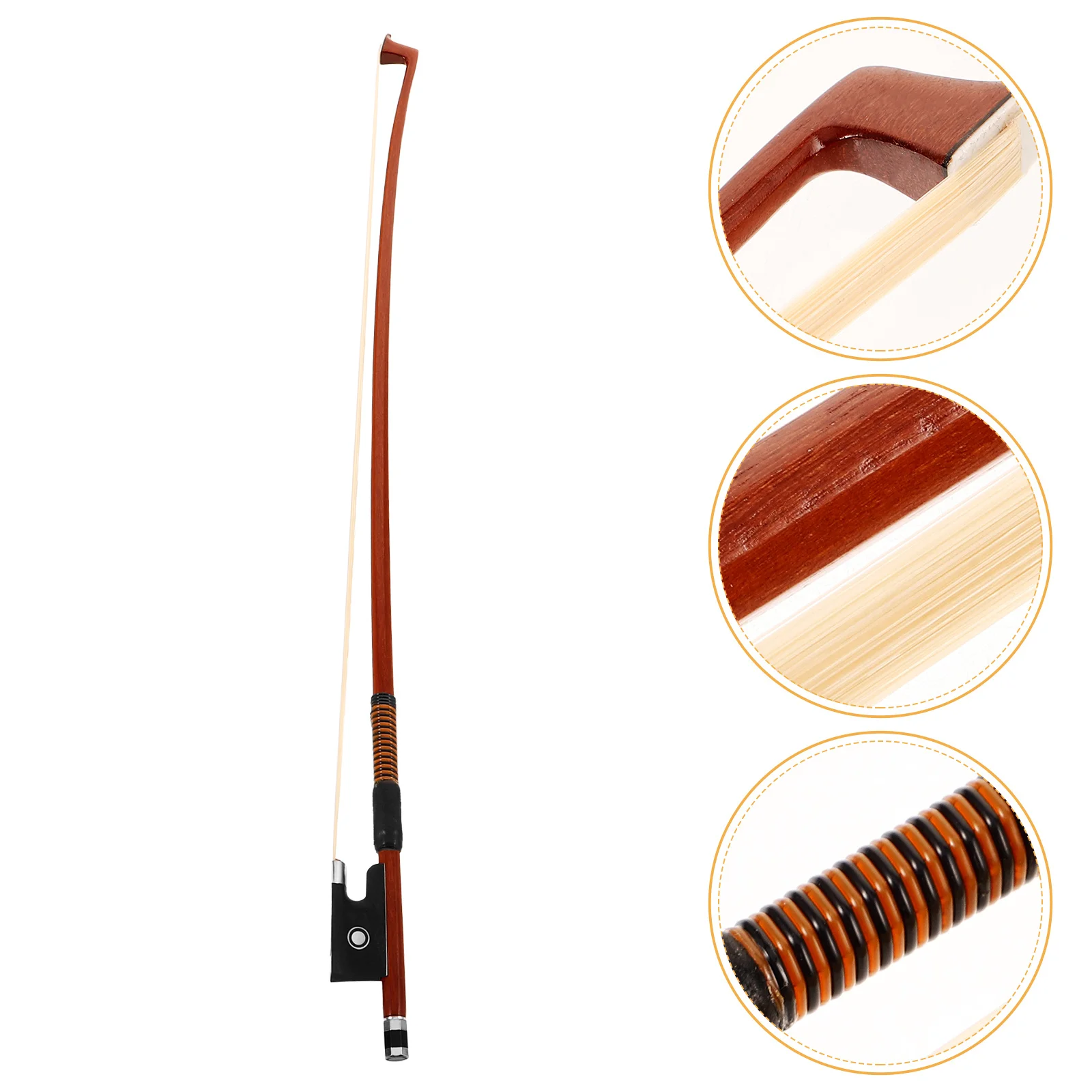 1/4 Violin Hair Wood Made Professional Replacement For Students Advanced Players Practice Instrument Accessory Part
1/4 Violin Hair Wood Made Professional Replacement For Students Advanced Players Practice Instrument Accessory Part