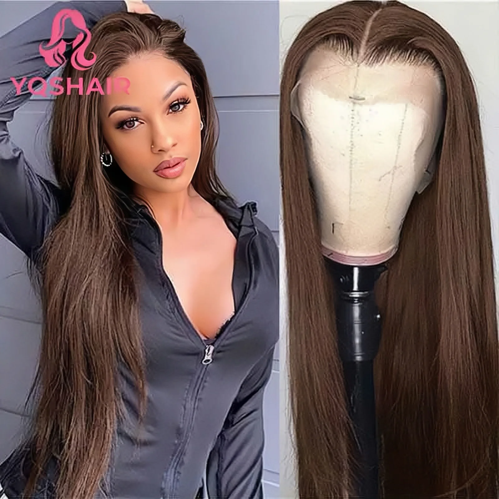 #4 Color Real Remy Human Hair Full Lace Wig Invisible Lace Design Natural Hair Skin Comfortable Wear Real Human Hair
#4 Color Real Remy Human Hair Full Lace Wig Invisible Lace Design Natural Hair Skin Comfortable Wear Real Human Hair