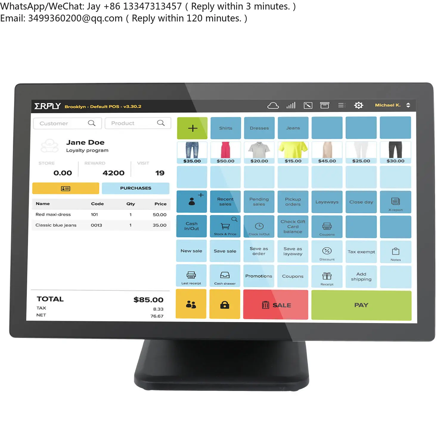 Factory Direct Supply Ten Point Touch Screen Monitor Computer POS Monitor Touch Screen Touch Screen POS Monitor System
Factory Direct Supply Ten Point Touch Screen Monitor Computer POS Monitor Touch Screen Touch Screen POS Monitor System