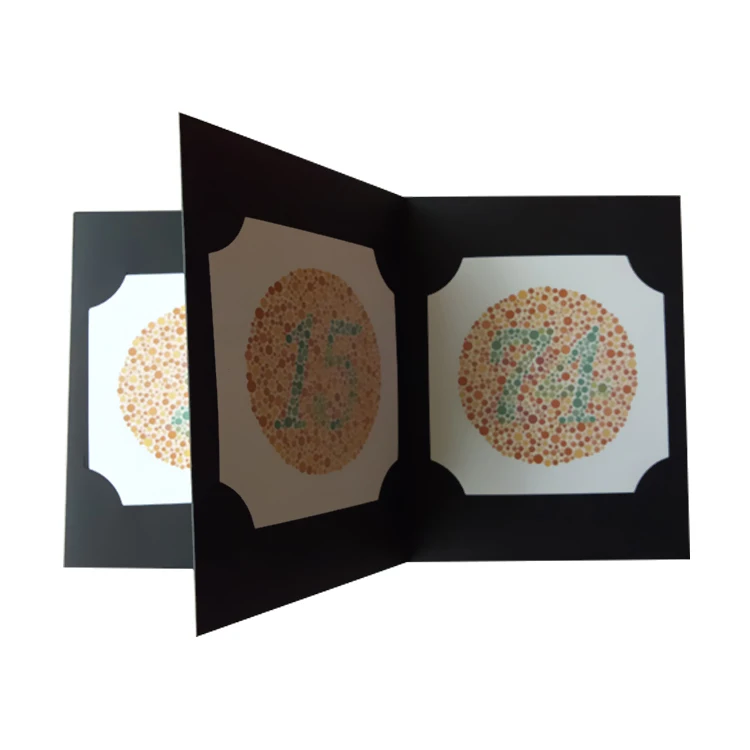 Книга для тестирования цветовой слепоты Дешевая цена распределителя Оптометрия Зрение Тестовая книга Ishihara
Книга для тестирования цветовой слепоты Дешевая цена распределителя Оптометрия Зрение Тестовая книга Ishihara