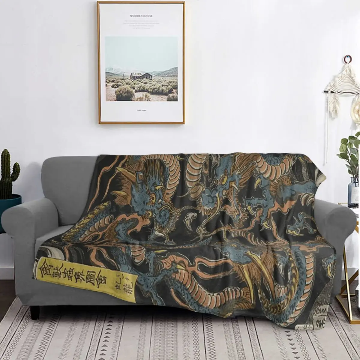 Utagawa Kuniyoshi - Dragons Blanket Soft Warm Flannel Throw Blanket Plush for Bed Living room Picnic Travel Home Couch
Utagawa Kuniyoshi - Dragons Blanket Soft Warm Flannel Throw Blanket Plush for Bed Living room Picnic Travel Home Couch