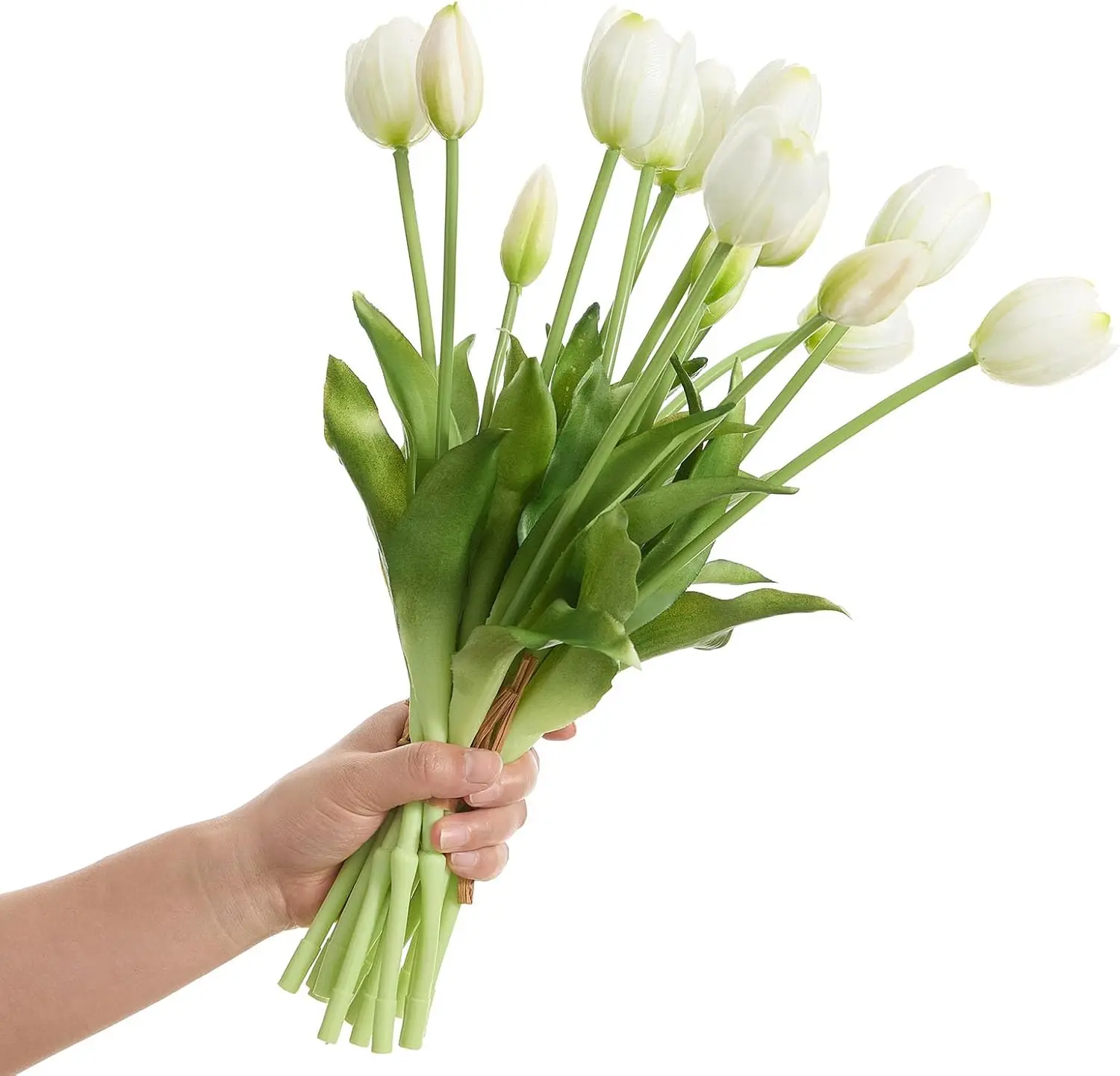 YeeNanee 15pcs Real Touch Artificial Tulip Flowers Pink White Latex Tulip Bouquets for Office Wedding Party Home Room Decoration
YeeNanee 15pcs Real Touch Artificial Tulip Flowers Pink White Latex Tulip Bouquets for Office Wedding Party Home Room Decoration
