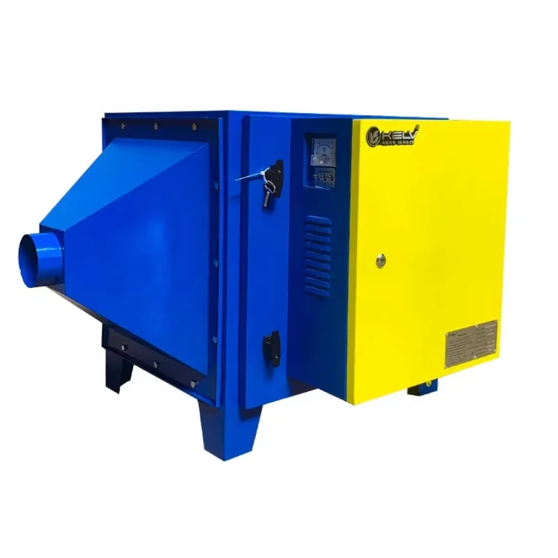 KELV ESP-H Series Dust Collector ESP Unit 2000M3/H Automatic Fume Extractor System Hotel Gas Disposal Machinery
KELV ESP-H Series Dust Collector ESP Unit 2000M3/H Automatic Fume Extractor System Hotel Gas Disposal Machinery